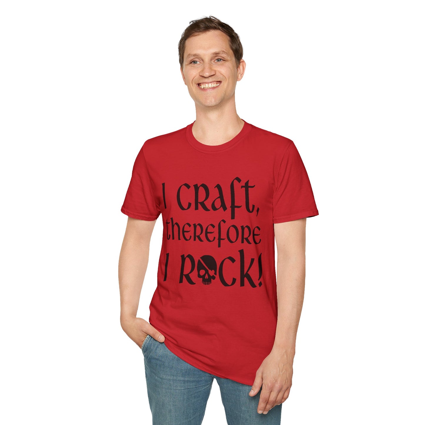 Crafting Enthusiast i Unisex T-Shirt, Funny Crafting Tee, Gift for Crafters, Creative Apparel, DIY Lover Shirt