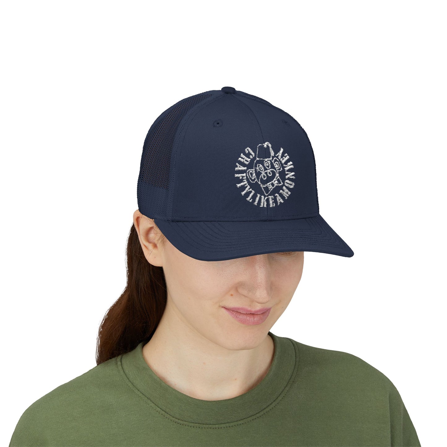 Craftylikeamonkey Trucker Cap
